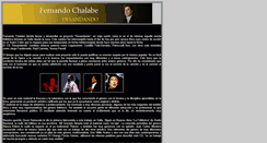 Desktop Screenshot of fernando-chalabe.visorsal.com