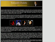 Tablet Screenshot of fernando-chalabe.visorsal.com